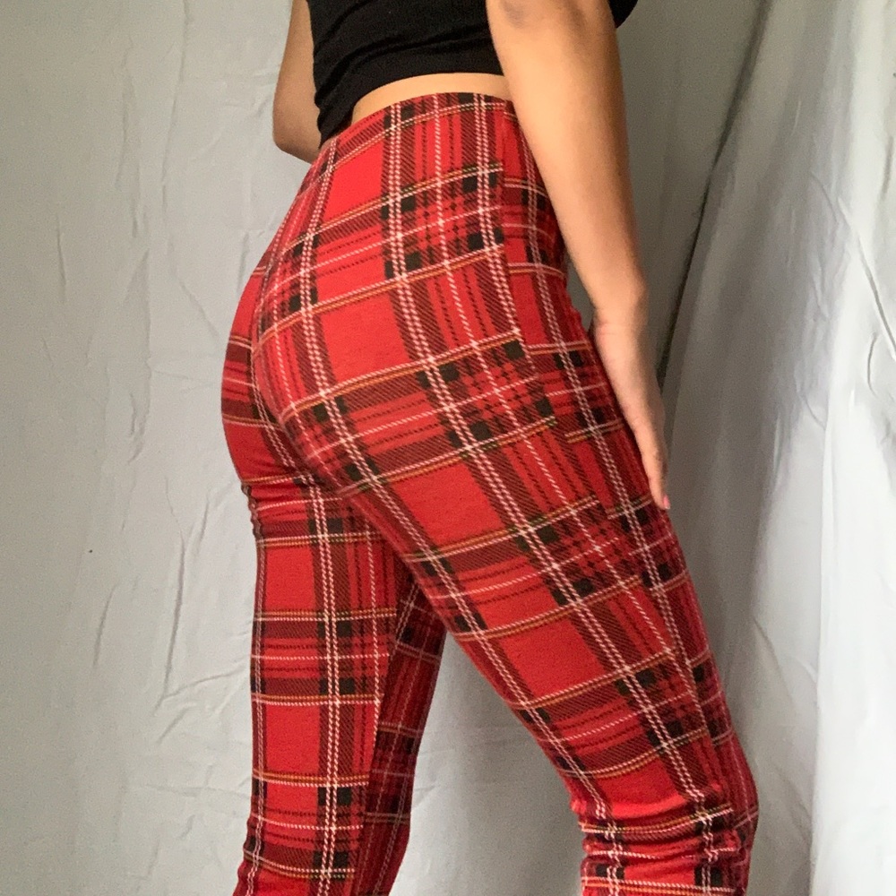 Plaid pants